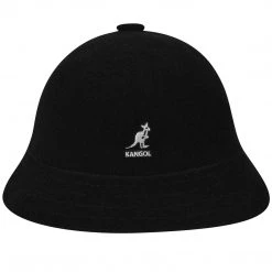 Kangol BERMUDA CASUAL Bucket Hat Original Iconic Kangol Style Black Gold