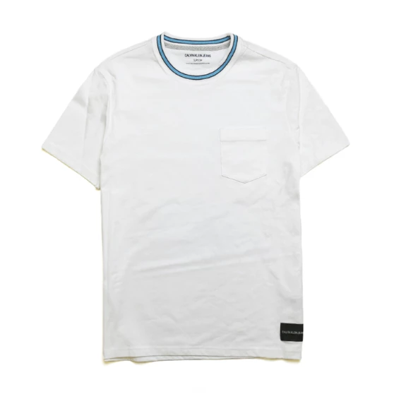 T-shirts Calvin Klein Jeans Mens Ringer Basic T-Shirt Grey 6 T-shirts Calvin Klein Jeans Mens Ringer Basic T-Shirt Grey