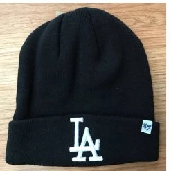 47 Los Angeles Dodgers Raised Cuff Knit Beanie Backpacks
