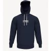 Tommy Hilfiger Men's Tommy Jeans LENNY HOODIE. BLACK IRIS