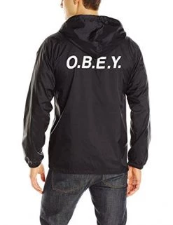 Obey O.B.E.Y Coach's Jacket Jackets