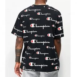 T-shirts Champion Life Mens Heritage Tee, All Over Logo