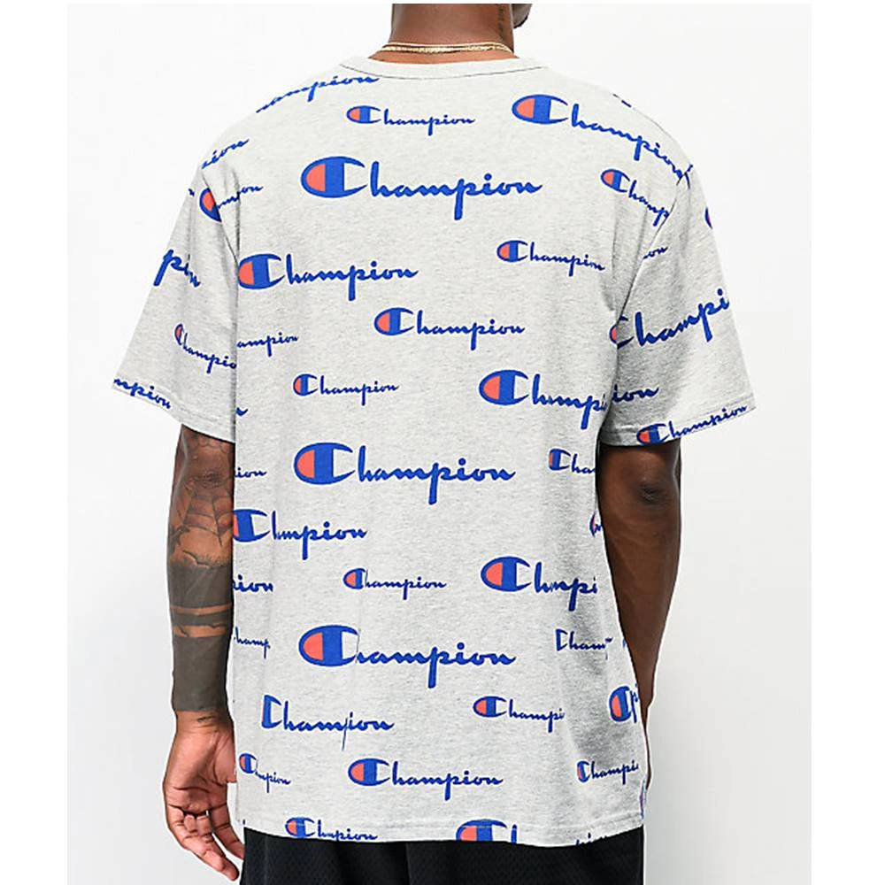 Champion Life Mens Heritage Tee, All Over Logo T-shirts 4 Champion Life Mens Heritage Tee, All Over Logo T-shirts