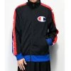 Champion Life Mens Track Jacket, Big C And Logo Taping 1 Champion Life Mens Track Jacket, Big C And Logo Taping