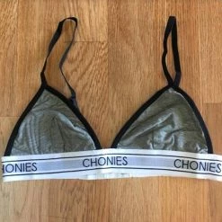 Underwear Chonies Contrast Triangle Bra