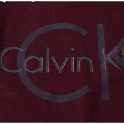 Calvin Klein Gunmetal Mens Small Logo Crewneck Sweater