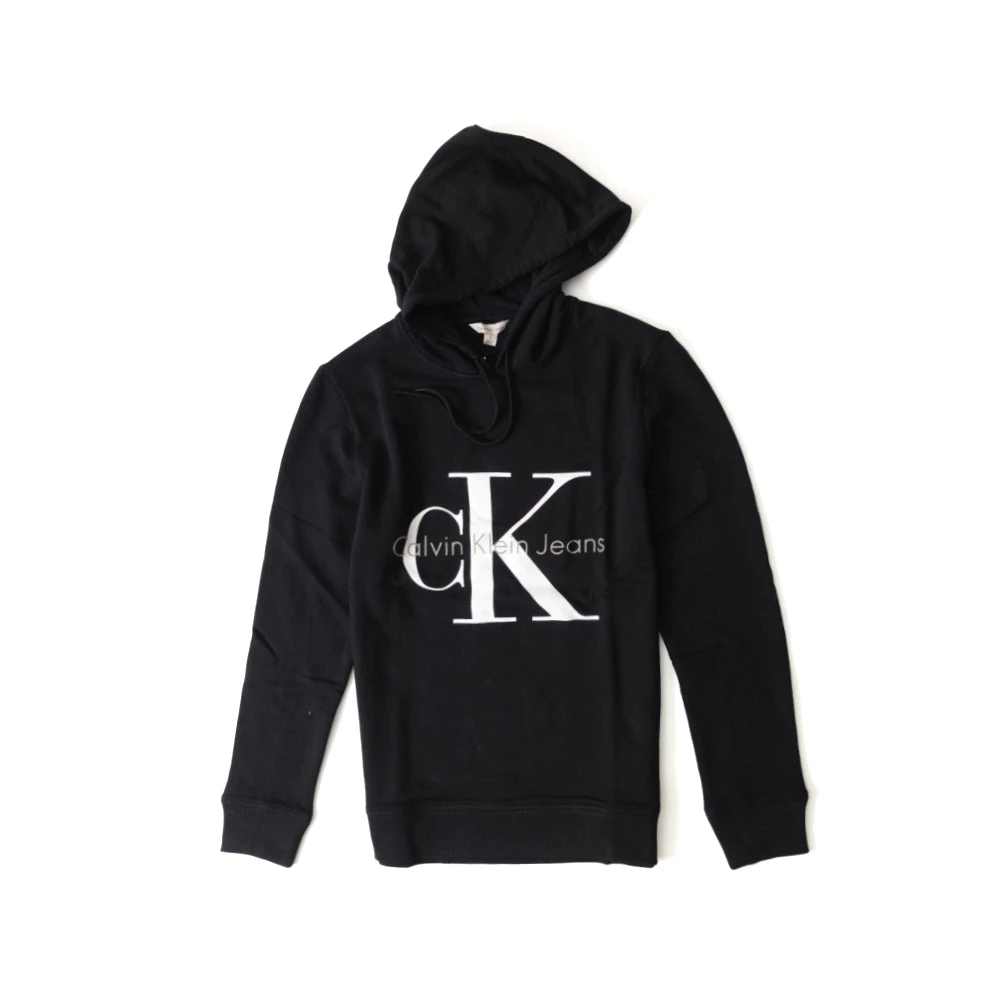 Hoodies Calvin Klein Jeans Long Sleeve Logo Hoodie Sweater Dual Color Black Grey 3 Hoodies Calvin Klein Jeans Long Sleeve Logo Hoodie Sweater Dual Color Black Grey