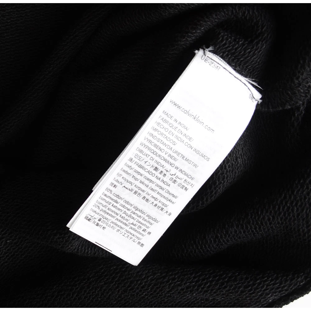 Hoodies Calvin Klein Jeans Long Sleeve Logo Hoodie Sweater Dual Color Black Grey 7 Hoodies Calvin Klein Jeans Long Sleeve Logo Hoodie Sweater Dual Color Black Grey