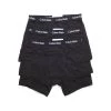 Calvin Klein Men's Cotton Stretch Boxer Briefs 3-Pack NU2666 All Black Underwear