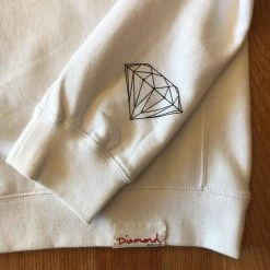 Diamond Supply Co. Serif Crewneck Sweater Crewnecks