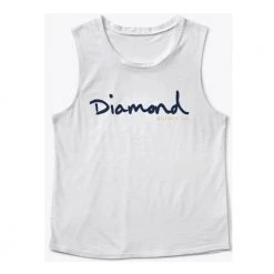 Tees & Tanks Diamond Supply Co. OG Script Muscle Tank