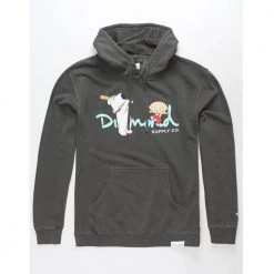 Hoodies Diamond X Family Guy Og Script Hoodie