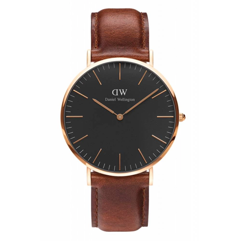 Daniel Wellington Classic Black St. Mawes Rose Gold Watch Watches 3 Daniel Wellington Classic Black St. Mawes Rose Gold Watch Watches