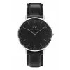 Daniel Wellington Classic Black Sheffield Silver Watch Watches