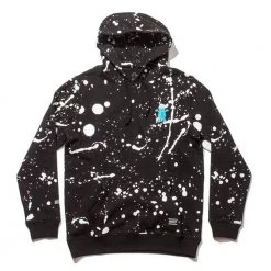 Grizzly Boo Johnson Splatter Hoodie Hoodies