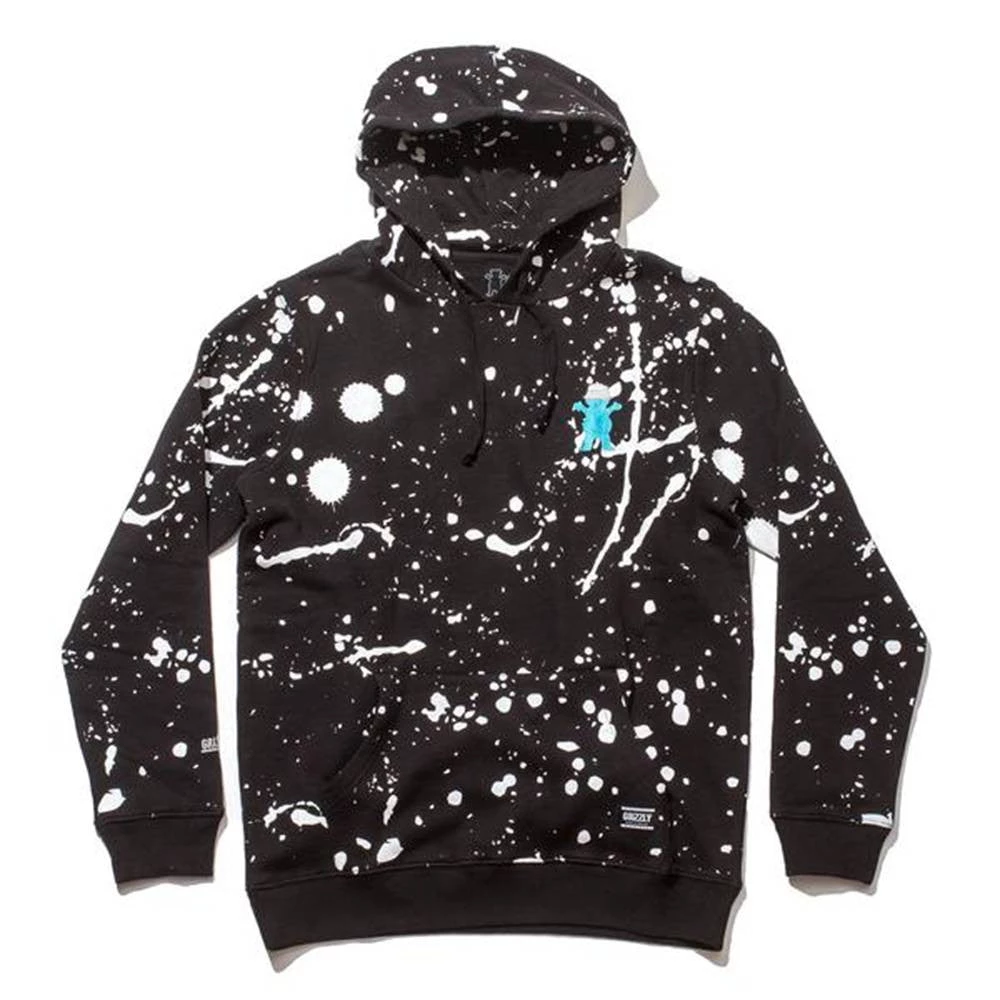Grizzly Boo Johnson Splatter Hoodie Hoodies 3 Grizzly Boo Johnson Splatter Hoodie Hoodies