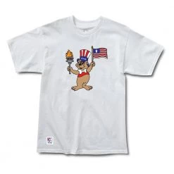Grizzly Uncle Sam Bear Tee