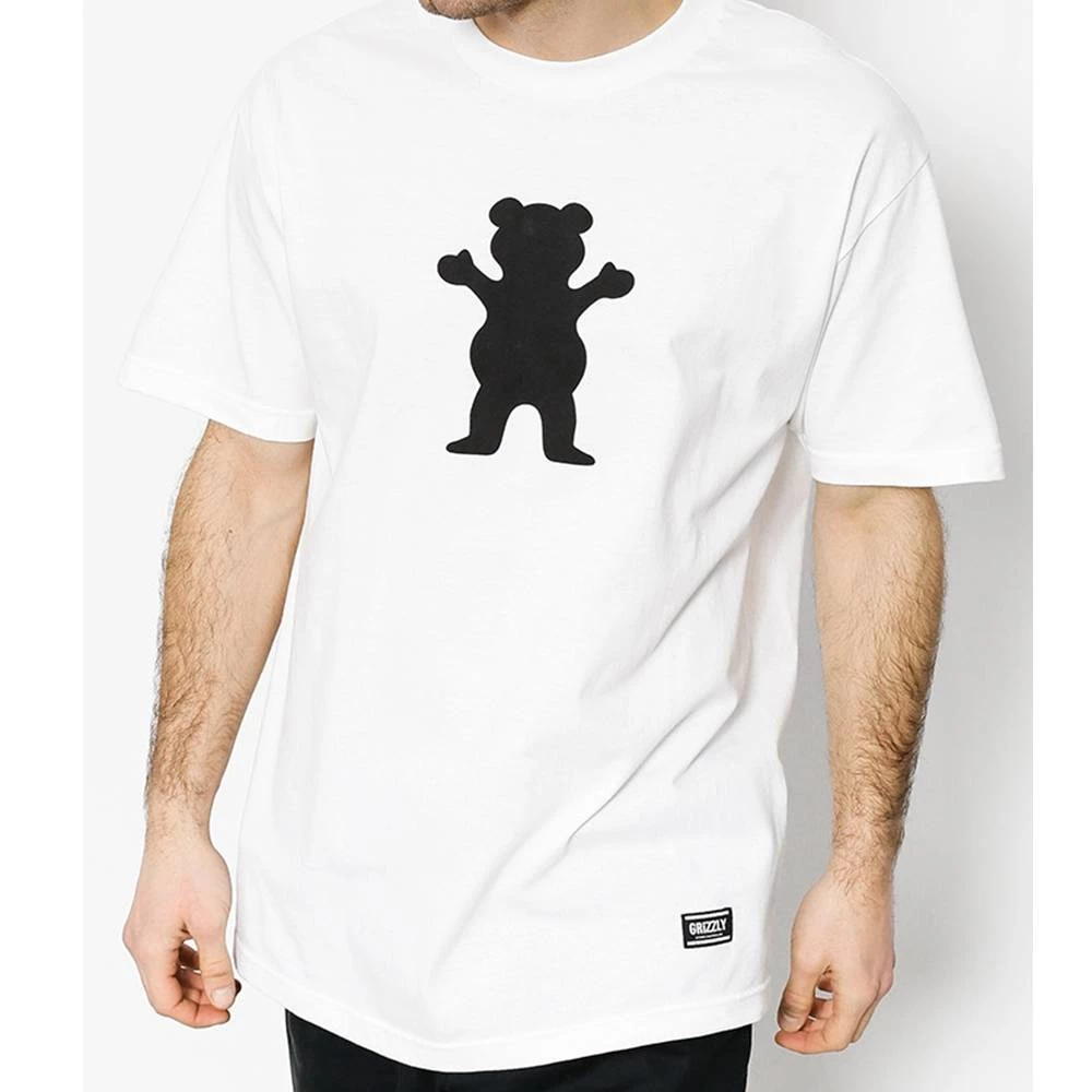 GRIZZLY OG BEAR LOGO BASIC TEE 5 GRIZZLY OG BEAR LOGO BASIC TEE