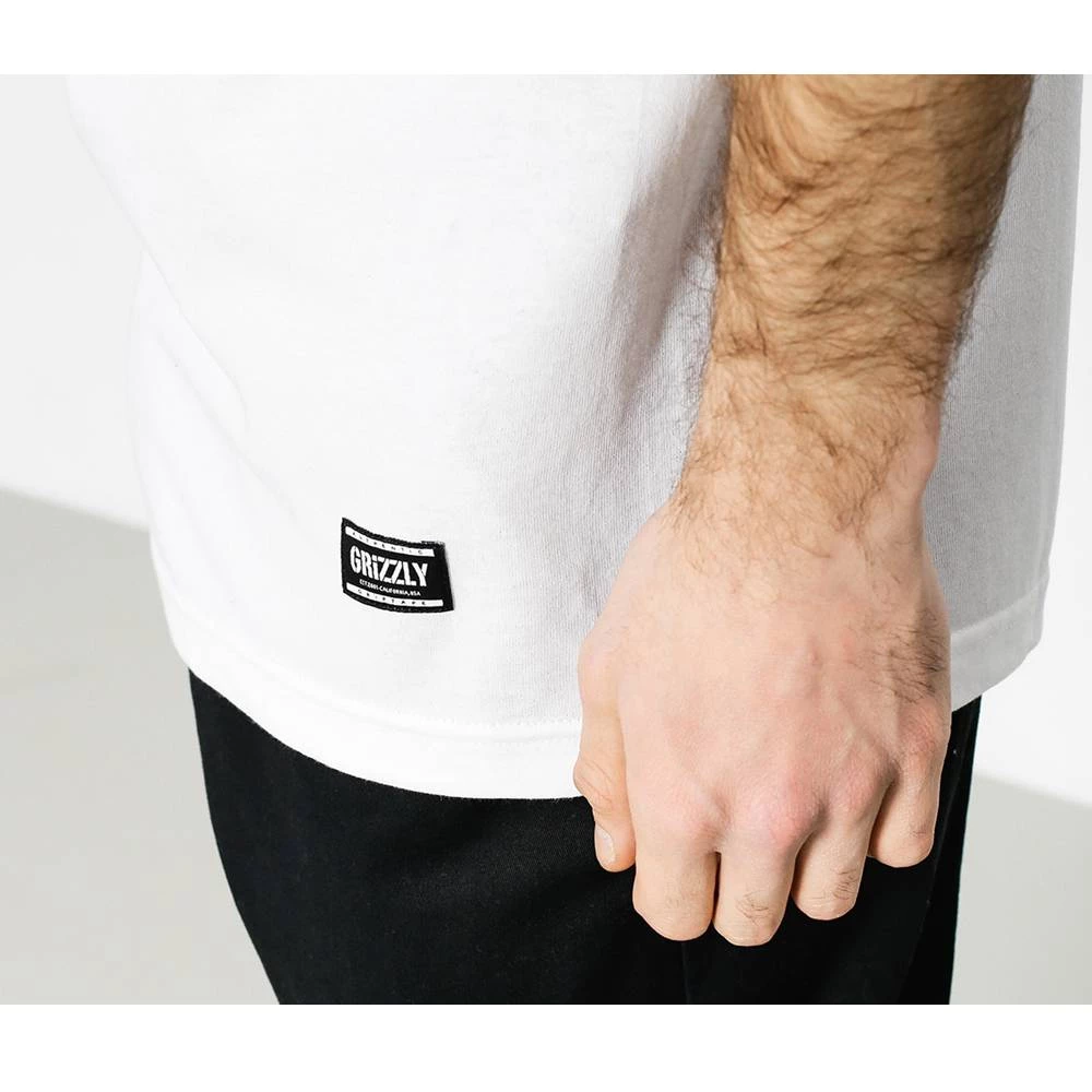 GRIZZLY OG BEAR LOGO BASIC TEE 8 GRIZZLY OG BEAR LOGO BASIC TEE