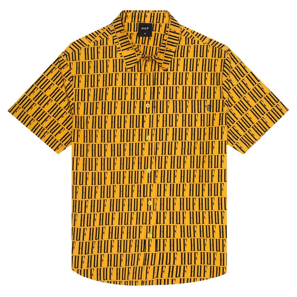 Huf Night Market Button Up T-shirt 3 Huf Night Market Button Up T-shirt