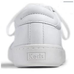 Keds WOMEN'S ACE LEATHER Classic Tennis Shoes White