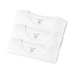Lacoste Men's 3 Pack Slim Fit Cotton Crew Neck Tee RAM8703