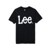 Lee Men’s Logo Tshirt Cotton Black LM10SK098 1 Lee Men’s Logo Tshirt Cotton Black LM10SK098