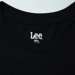 Lee Men’s Logo Tshirt Cotton Black LM10SK098
