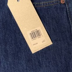 Levis Levi's Men's 501 Original Mid Rise Regular Fit Straight Leg Jeans 00501-0194 Dark Stonewash