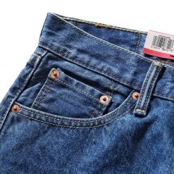 Levis Levi's Men's 505 Regular Mid Rise Regular Fit Straight Leg Jeans - Stonewash 00505-4891