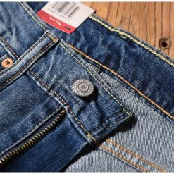 Levis Levi's 511 Slim Fit Throttle Blue Stretch Jeans 04511-1163