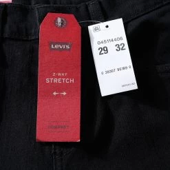 Levis Levi's 511 Men's Original Slim Fit Denim Jeans Black 04511-4406