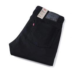 Levis Levi's Men's 510 Skinny Stretch Bull Denim Stretch Mid Rise Skinny Jeans 05510-4173 Jet