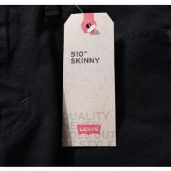 Levis Levi's Men's 510 Skinny Stretch Bull Denim Stretch Mid Rise Skinny Jeans 05510-4173 Jet