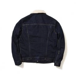 Levi's LEVIS SHERPA TRUCKERS DENIM JACKET - Dark Blue - Rinse 70598-0027
