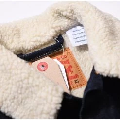 Levi's LEVIS SHERPA TRUCKERS DENIM JACKET - Dark Blue - Rinse 70598-0027