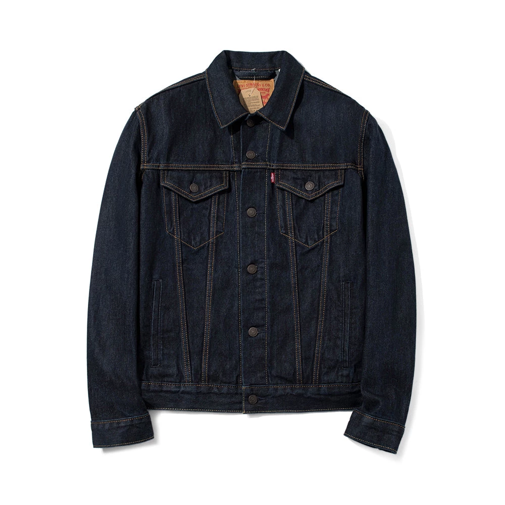 Levis Levi's Men's Denim Trucker Jacket - Rinse 72334-0134 3 Levis Levi's Men's Denim Trucker Jacket - Rinse 72334-0134