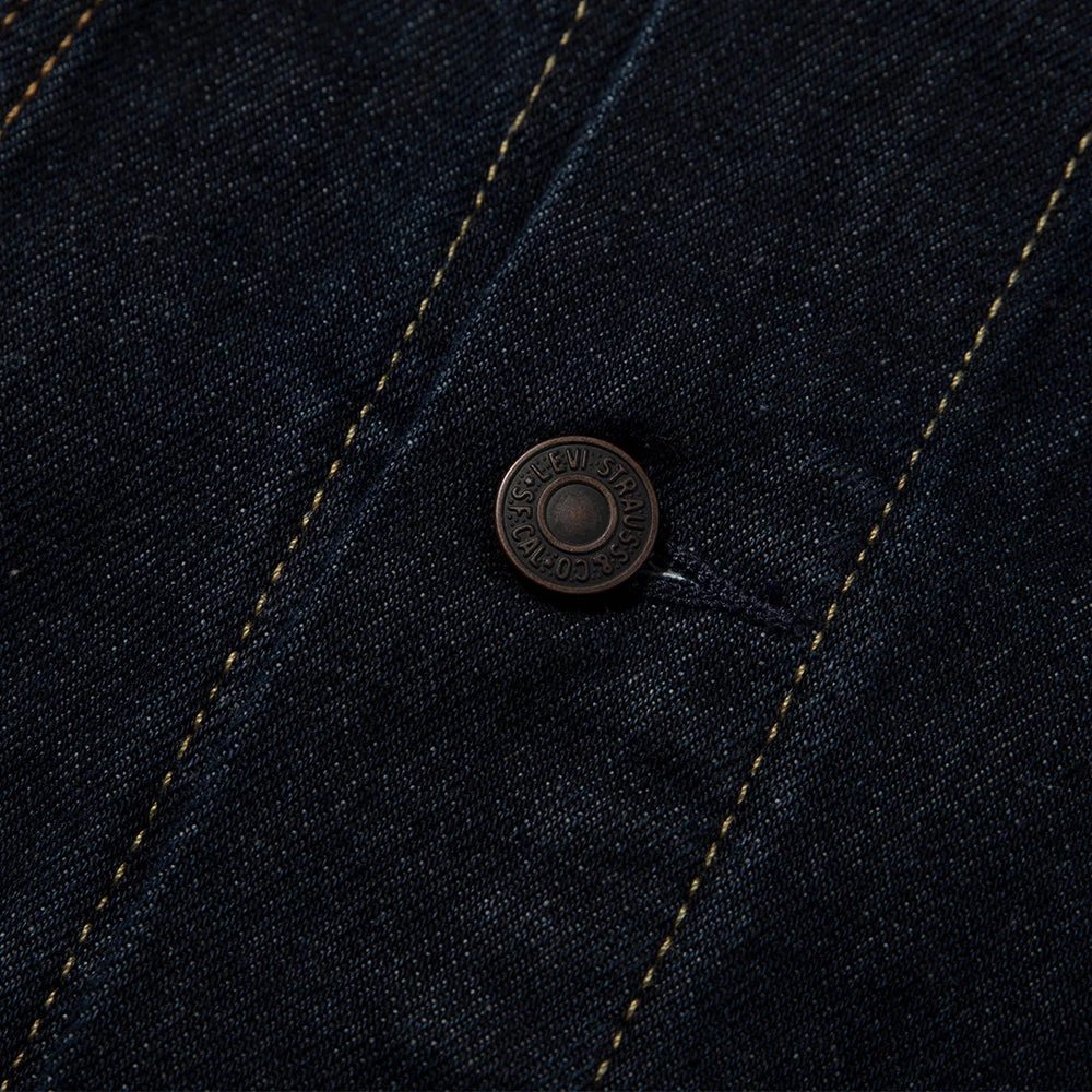 Levis Levi's Men's Denim Trucker Jacket - Rinse 72334-0134 7 Levis Levi's Men's Denim Trucker Jacket - Rinse 72334-0134