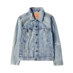 Levis Levi's Men's Denim Trucker Jacket 72334-0475 Get Ripped