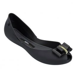 Women's Footwear Melissa Queen V Peep Toe Flats