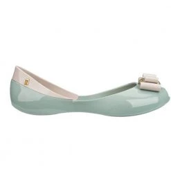 Women's Footwear Melissa Queen V Peep Toe Flats