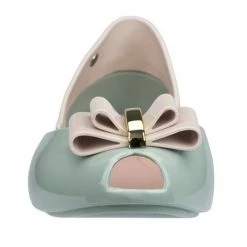 Women's Footwear Melissa Queen V Peep Toe Flats