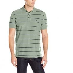 Nautica Striped Classic Fit Polo Button Ups & Polos