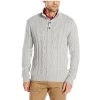Nautica Mock Neck Cable Sweater 2 Nautica Mock Neck Cable Sweater