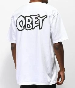 T-shirts Obey Men's Misfits Logo T-shirt