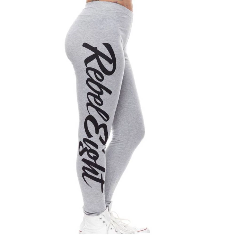 Rebel8 Women's Script Leggings 3 Rebel8 Women's Script Leggings