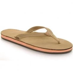 Rainbow Sandals Single Layer Thin Stap Sierra Brown Tropics Sandals Women's Sandals