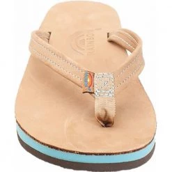 Rainbow Sandals Single Layer Thin Stap Sierra Brown Tropics Sandals Women's Sandals