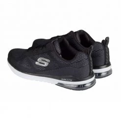 Skechers Sport Air Infinity Shoes Black/White/Red Final Clearance Sale