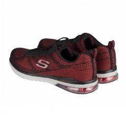 Skechers Sport Air Infinity Shoes Black/White/Red Final Clearance Sale